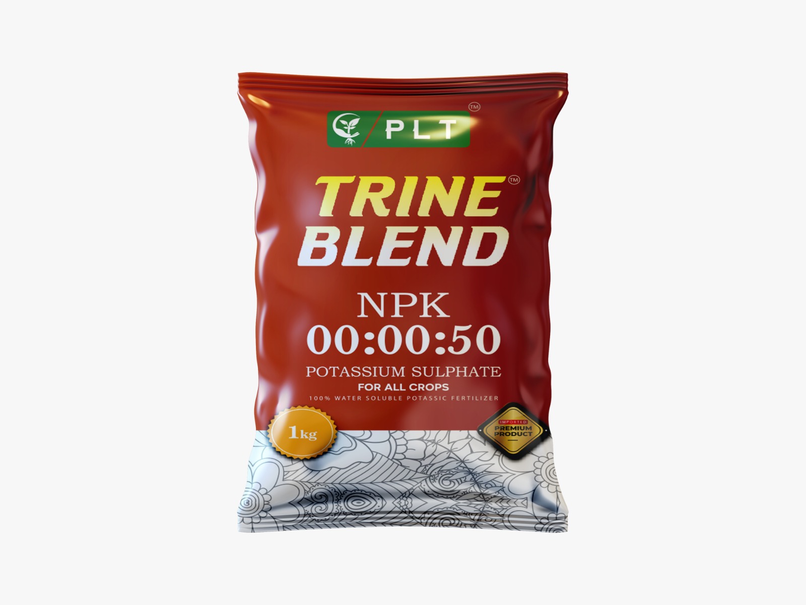 Trine Blend 00 00 50 water soluble fertilizer product